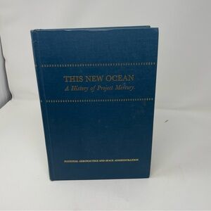 This New Ocean Blue Hardcover Art Book - NASA